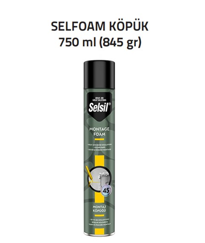 SELFOAM KÖPÜK MANÜEL (TURKUAZ) - SELSİL (845gr) (K-16)